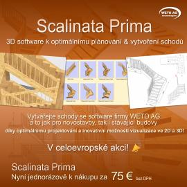 Drugi softver SCALINATA PRIMA pro schody | Softver | WETO AG