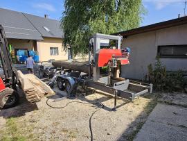 Tračna pila za debla TP-600 mobilní , | Tehnika za pilanje | Мašine za obradu drveta | Drekos Made s.r.o