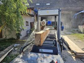 Tračna pila za debla TP-600 mobilní , | Tehnika za pilanje | Мašine za obradu drveta | Drekos Made s.r.o