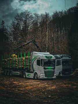 Prikolica-šumar (za tegljač) - Prijevoz i utovar