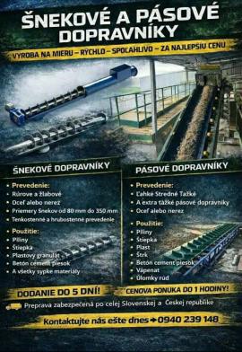 Druga oprema Strojtatry |  Tehnika za pilanje | Мašine za obradu drveta | Juraj polovka šneky výroba 