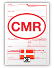 Međunarodna napomena o prevozu pošiljke CMR (english & dansk)