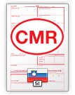 Međunarodna napomena o prevozu pošiljke CMR (english & slovenščina)