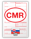 Međunarodna napomena o prevozu pošiljke CMR (english & slovenčina)