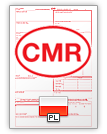 Međunarodna napomena o prevozu pošiljke CMR (english & polski)