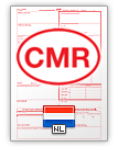 Međunarodna napomena o prevozu pošiljke CMR (english & nederlands)